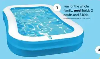 Real Canadian Superstore Evolve inflatable pool 10 x 6 feet offer