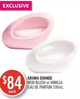 Shoppers Drug Mart Ariana grande mod blush or vanilla eau de parfum offer