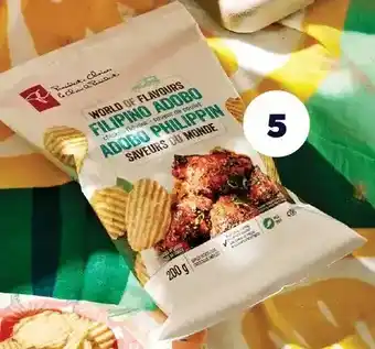 Real Canadian Superstore Pc world of flavours filipino adobo patoto chips offer