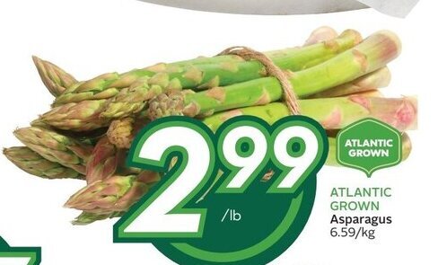 Sobeys ATLANTIC GROWN Asparagus offer