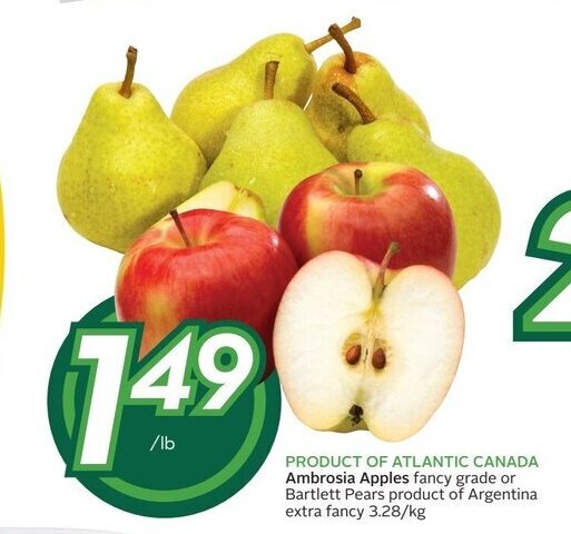 Sobeys Ambrosia Apples offer