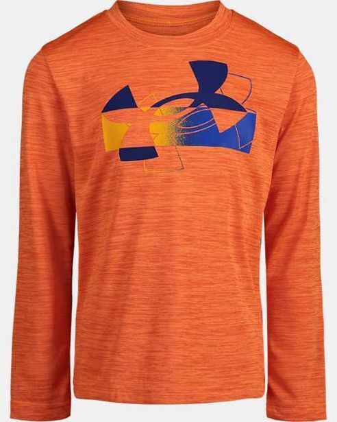 Under Armour Toddler boys' ua pop out logo short sleeve t-shirt offer