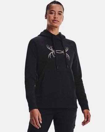 Under Armour Women's ua rival fleece antler hoodie offer