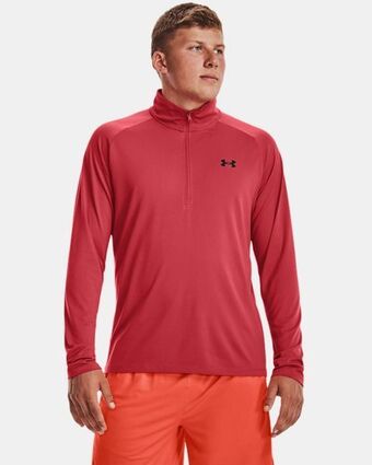 Under Armour Men's ua tech™ ½ zip long sleeve offer