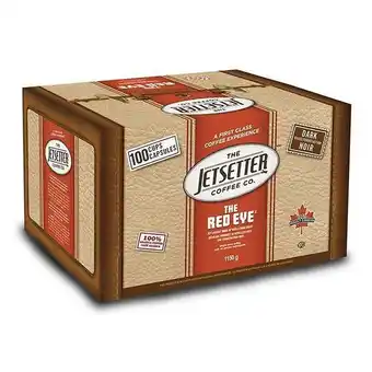 Staples Jetsetter coffee co. red eye single serve cups, 100 pack offer