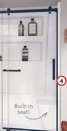 Home Hardware Inspiration shower doors offer