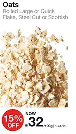 Bulk Barn Oats offer