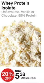 Whey protein isolate