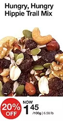 Bulk Barn Hungry, hungry hippie trail mix offer