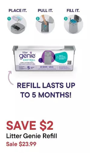 Petvalu Litter genie refill offer