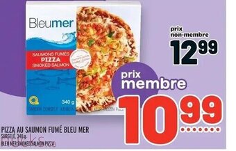 Metro BLEU MER SMOKED SALMON PIZZA offer