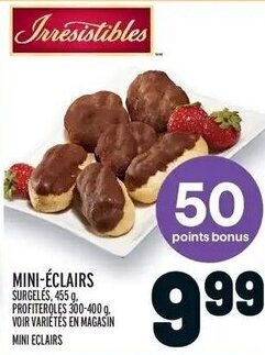 Metro Mini Eclairs offer