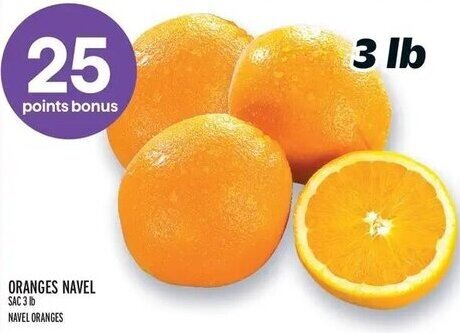 Metro ORANGES NAVEL offer