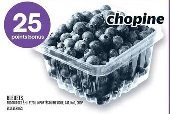 Metro BLUEBERRIES offer