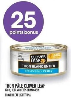 Metro CLOVER LEAF LIGHT TUNA offer
