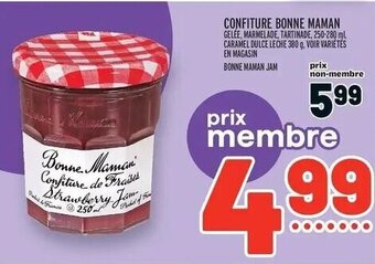 Metro BONNE MAMAN JAM offer