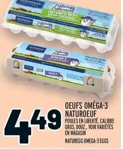 Metro NATUREGG OMEGA-3 EGGS offer