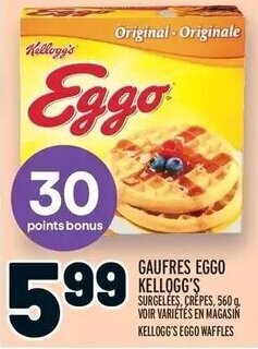 Metro KELLOGG'S EGGO WAFFLES offer