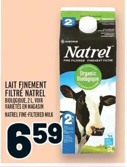 Metro NATREL FINE-FILTERED MILK offer