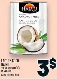 Metro HAIKU COCONUT MILK offer