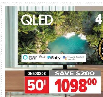 2001 Audio Video Samsung 50 qled 4k direct full array tv offer