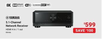 Visions Electronics Yamaha 5.1-channel network receiver offer