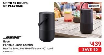 Visions Electronics Bose portable smart speaker offer