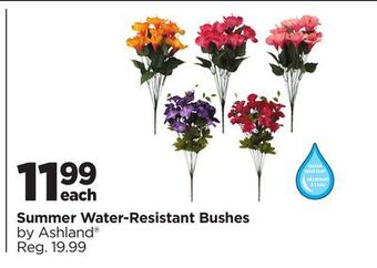 Michaels Summer water-resistant bushes by ashland® offer