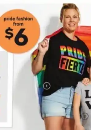 Giant Tiger 1. Adult pride tee Assorted S-3X or $XX1 offer