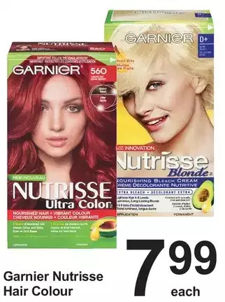Pharmasave Garnier nutrisse hair colour offer