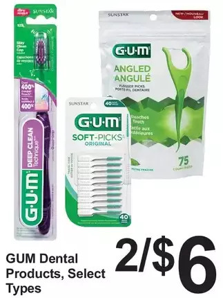 Pharmasave Gum dental products offer