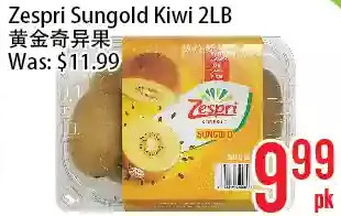 Bestco Food Mart Zespri sungold kiwi offer
