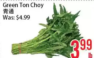 Bestco Food Mart Green ton choy offer