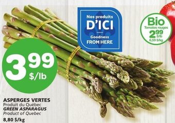 IGA Green Asparagus offer