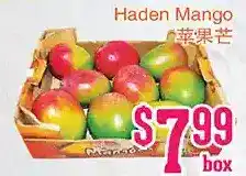 Grant's Foodmart Haden mango offer