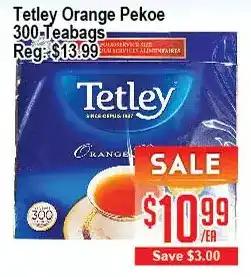 Skyland Foodmart Tetley orange pekoe 300 teabags offer