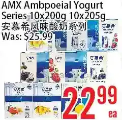 Bestco Food Mart Amx ambpoeial yogurt series offer