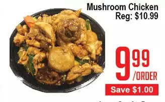 Skyland Foodmart Mushroom chicken offer