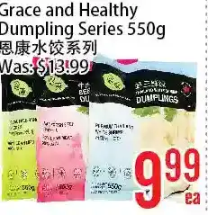 Bestco Food Mart Grace and healthy dumpling series offer