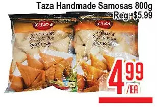 Skyland Foodmart Taza handmade samosas offer