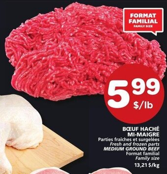 IGA Medium Ground Beef offer