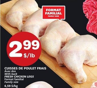 IGA FRESH CHICKEN LEGS offer