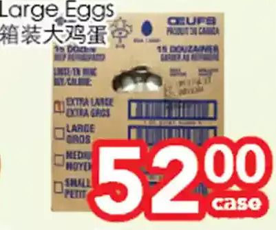 Superking Supermarket Large eggs offer