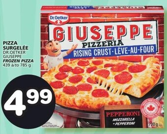 IGA FROZEN PIZZA offer