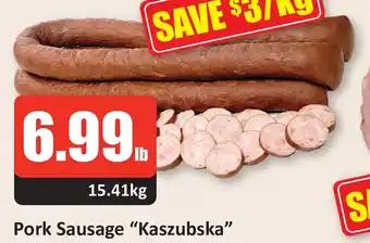 Starsky Pork Sausage "Kaszubska" offer