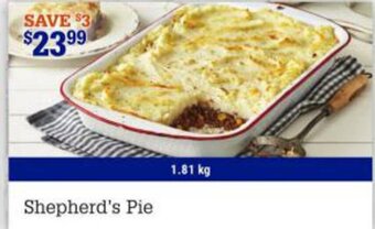M&M Meat Shops Shepherd's Pie offer