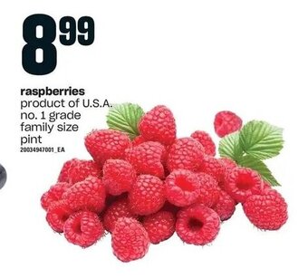 Loblaws raspberries offer