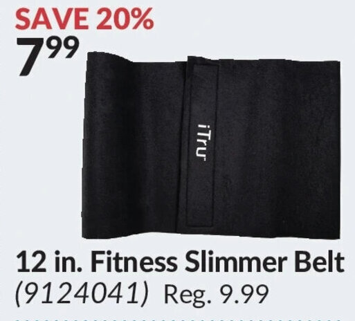 Princess Auto 12 in. Fitness Slimmer Belt (9124041) offer