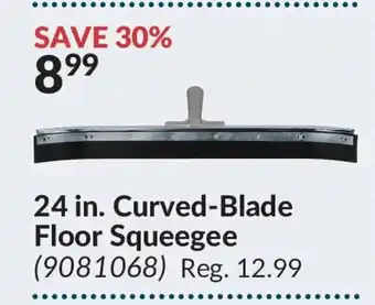 Princess Auto 24 in. Curved-Blade Floor Squeegee (9081068) offer
