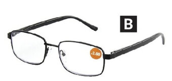 Princess Auto Black Frame Reading glasses +2,00 offer